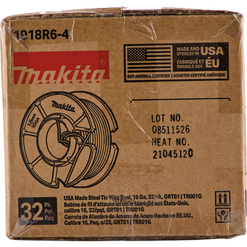 Makita 1918R6-4 Packaging Shot (side) - Thumbnail