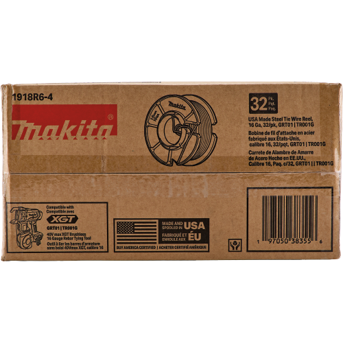 Makita 1918R6-4 Packaging Shot (back) - Thumbnail