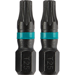 Broca de Inserción T25 Torx® de 1″ ImpactX™, Paq. c/2