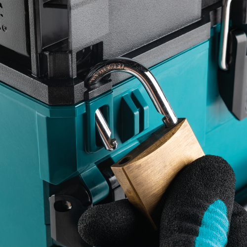 Makita BCC02 Feature Shot (pad lock eyelet) - Thumbnail
