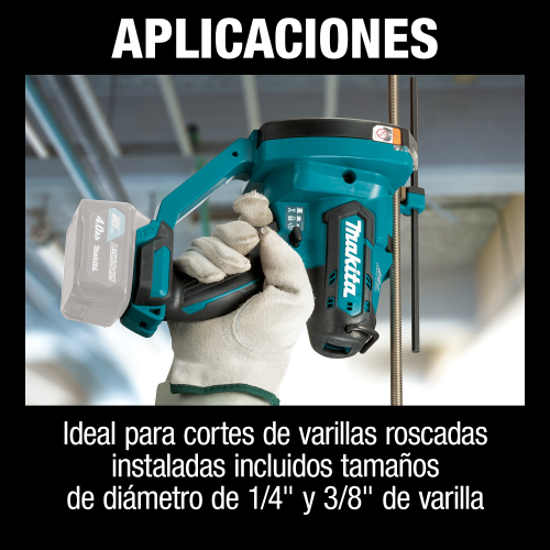 Makita CS01Z Feature Box with text Spanish_Aplicaciones - Thumbnail