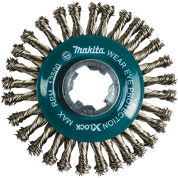 X-LOCK 4-1/2" Stainless Steel Stringer Bead Twist Wire Wheel