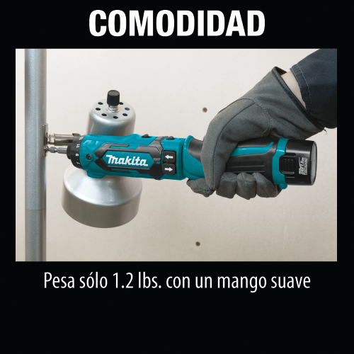 Makita DF012DSE Feature Box with text Spanish_Comodidad - Thumbnail