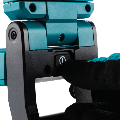Makita DML819 Feature Shot (power and mode button) - Thumbnail