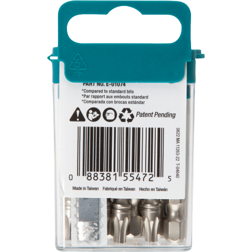 Makita E-01074 Packaging Shot (back) - Thumbnail