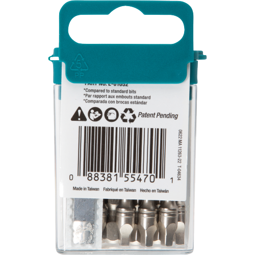 Makita E-01052 Packaging Shot (back) - Thumbnail