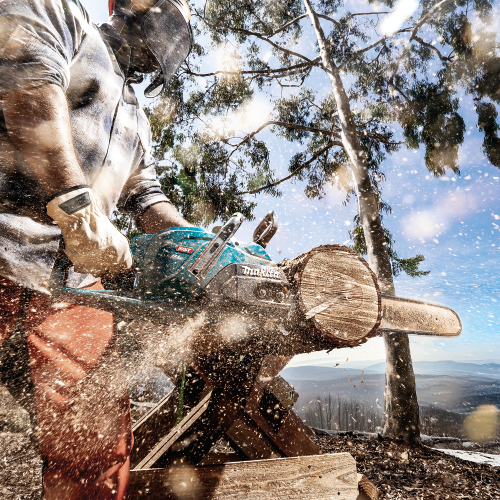 Makita GCU08E Action Shot 2 - Thumbnail