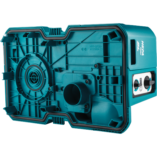 Makita GCV14Z Feature Shot (inside top vacuum) - Thumbnail