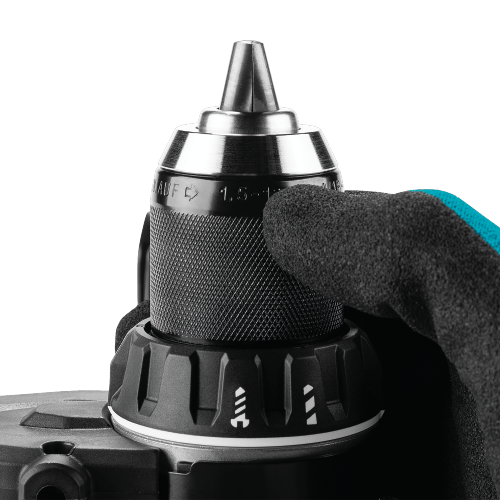 Makita GFD03Z Feature Shot (keyless chuck) - Thumbnail
