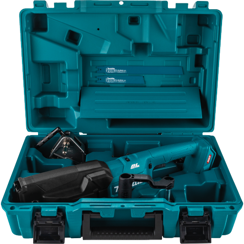 Makita GRJ03Z Feature Shot (products in case) - Thumbnail