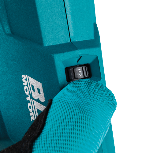 Makita GRJ03Z Feature Shot (adjusting speed dial) - Thumbnail
