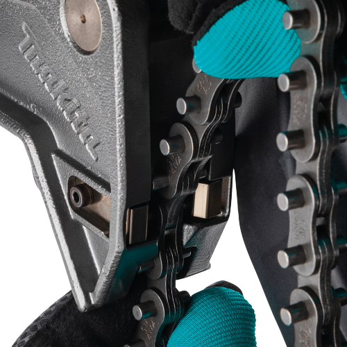 Makita GRJ03Z Feature Shot (pipe vice chain lock) - Thumbnail