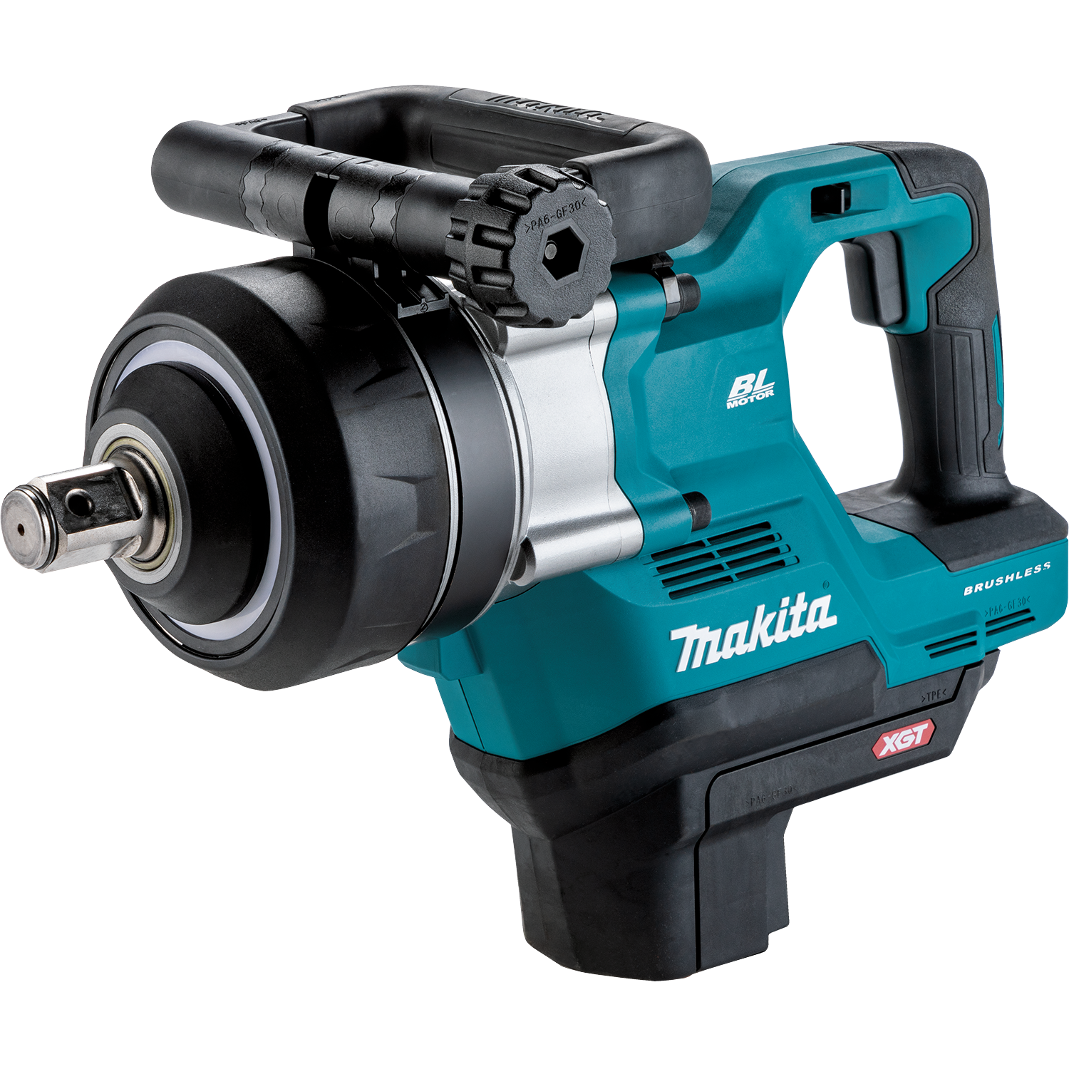 40V max XGT® Brushless 4-Sp. High-Torque 1" D-Handle Short Anvil Impact Wrench w/ Friction Ring