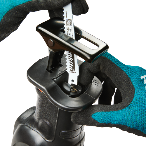 Makita JR3070CTHZ Feature Shot (blade lock) - Thumbnail