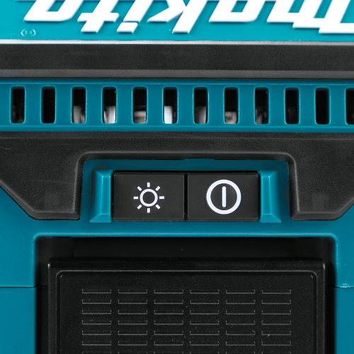 Makita ML009G Feature Shot (power and mode buttons) - Thumbnail