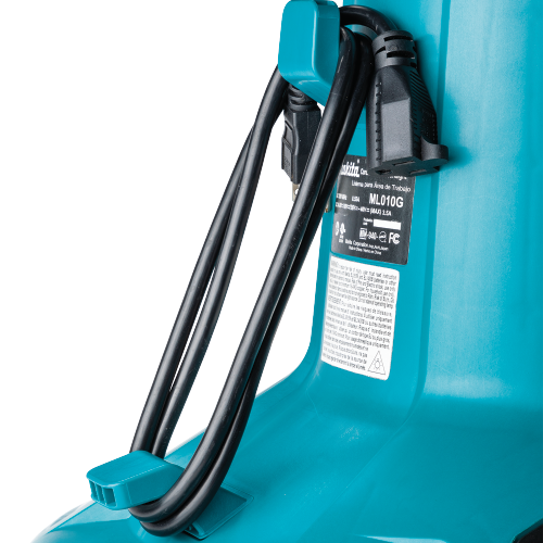 Makita ML010G Feature Shot (extension cord hooks) - Thumbnail