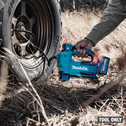 Makita MP001GZ01 Action Shot (inflating truck tire) - Thumbnail