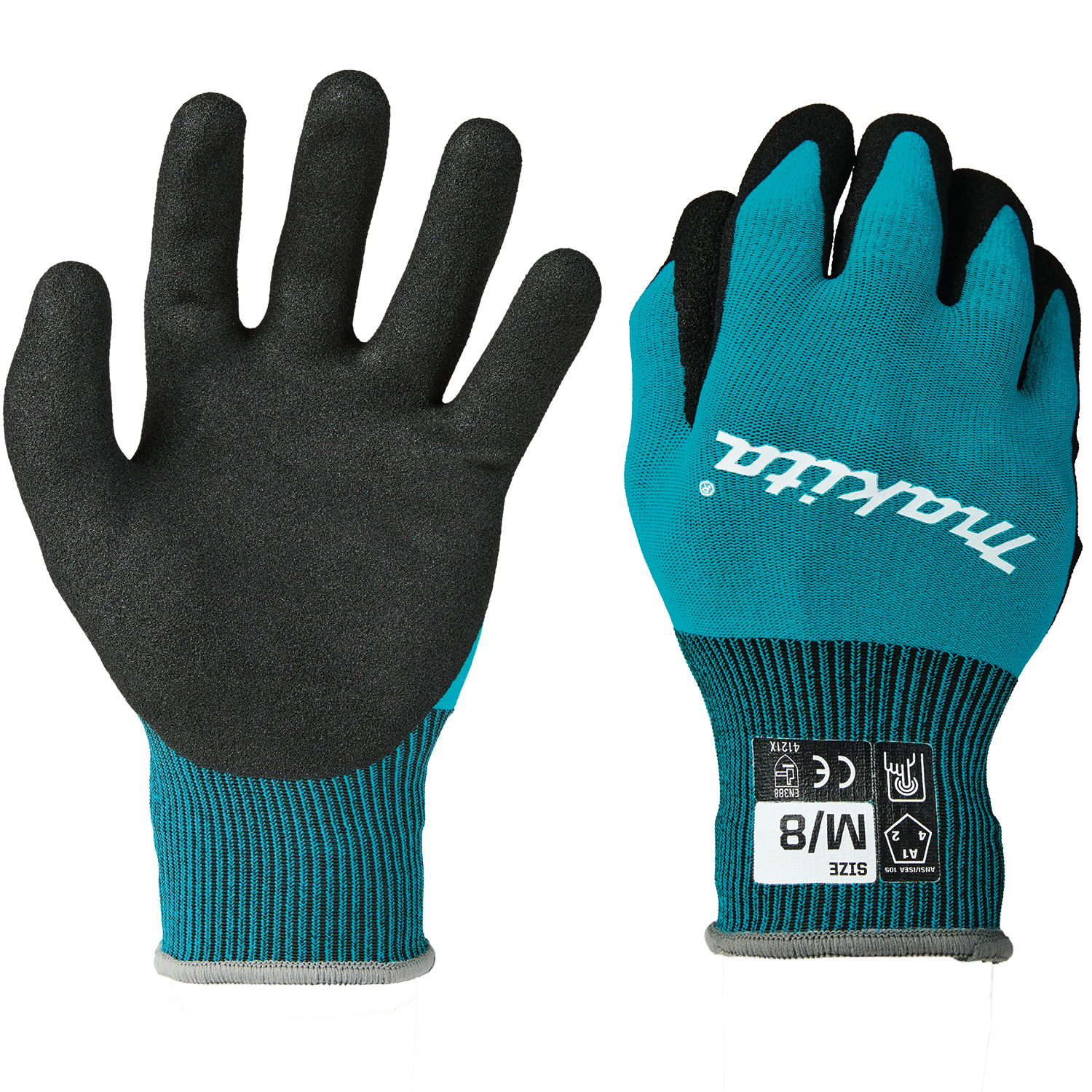 FitKnit™ Cut Level 1 Nitrile Coated Dipped Gloves, 12/pk, Bulk (Medium)