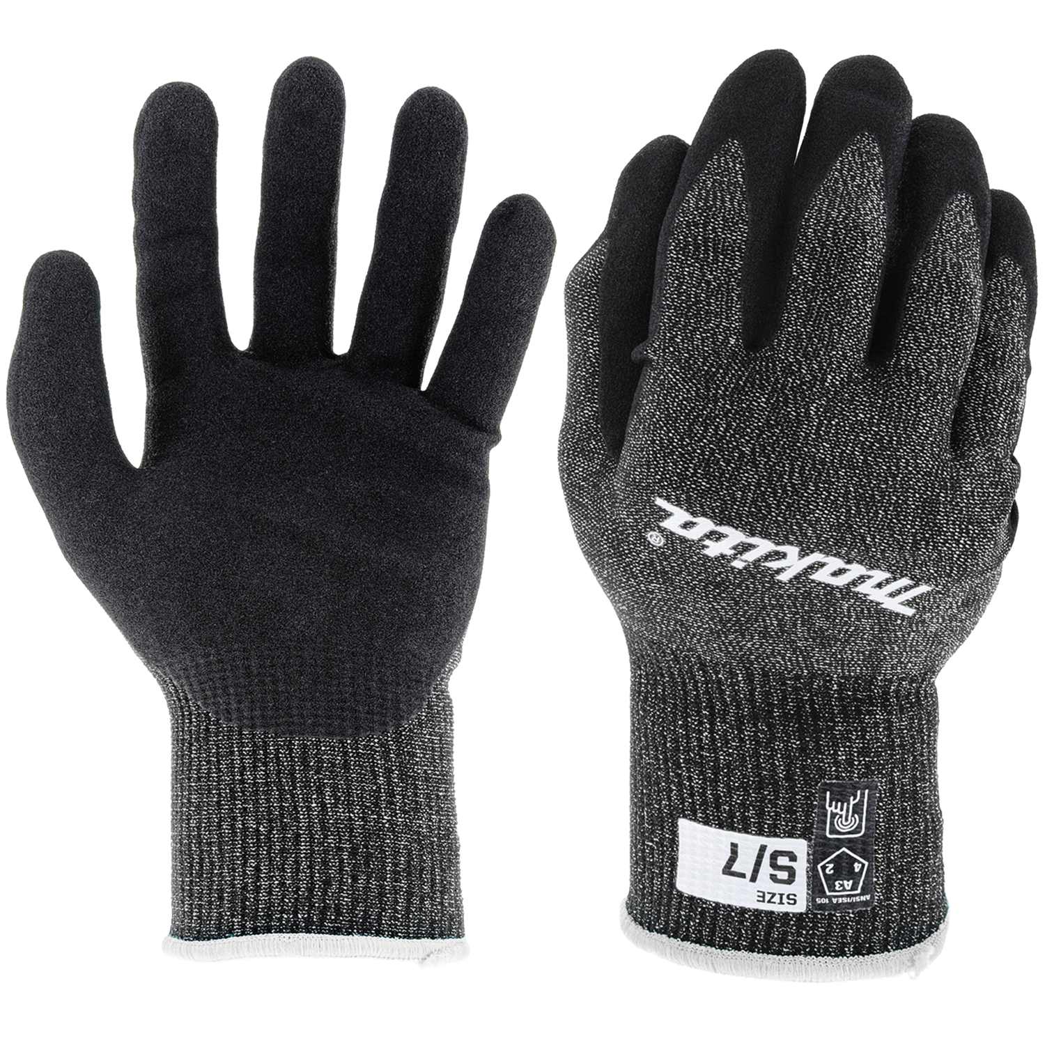 Advanced FitKnit™ Cut Level 3 Nitrile Coated Dipped Gloves (Small)