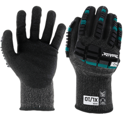 Guantes de Corte Adv FitKnit™ Nivel 3 Recubiertos de Nitrilo con Clasificación de Impacto ANSI 2, Paq. c/6 (ExtraGrande)
