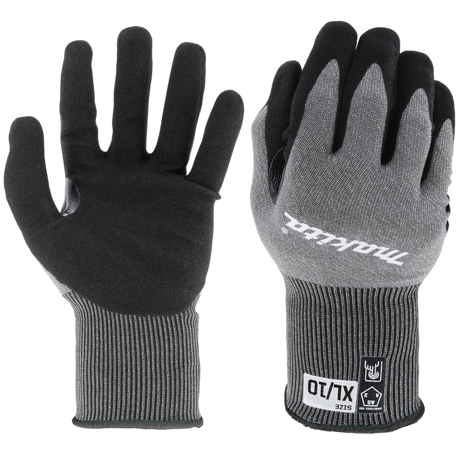 Advanced FitKnit™ Cut Level 5 Nitrile Coated Dipped Gloves (X-Large)