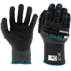 Guantes de Corte Advanced FitKnit™ Nivel 3 Recubiertos de Nitrilo con Clasificación de Impacto ANSI 2, Paq. c/6 (Grande)