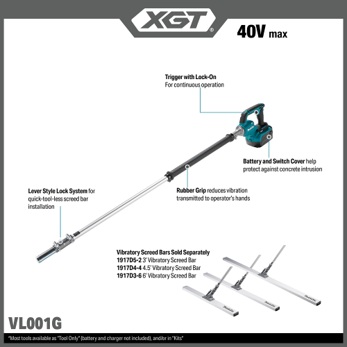 Makita VL001G Feature Shot (callouts) - Thumbnail