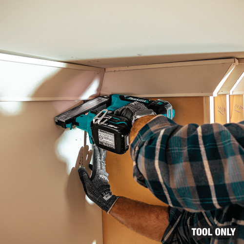 Makita XNB04Z Action Shot 6 (crown molding) - Thumbnail
