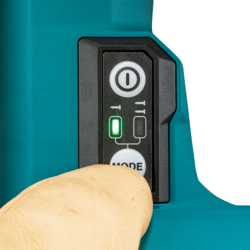 Makita XNB04Z Feature Shot (single nail mode) - Thumbnail