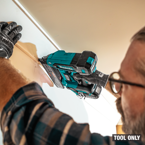 Makita XNB04Z Action Shot 5 (crown molding) - Thumbnail