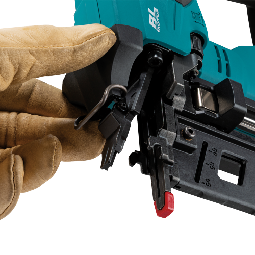 Makita XNB05Z Feature Shot (tool free jam release open) - Thumbnail