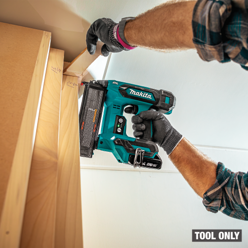 Makita XNB04Z Action Shot 1 (crown molding) - Thumbnail