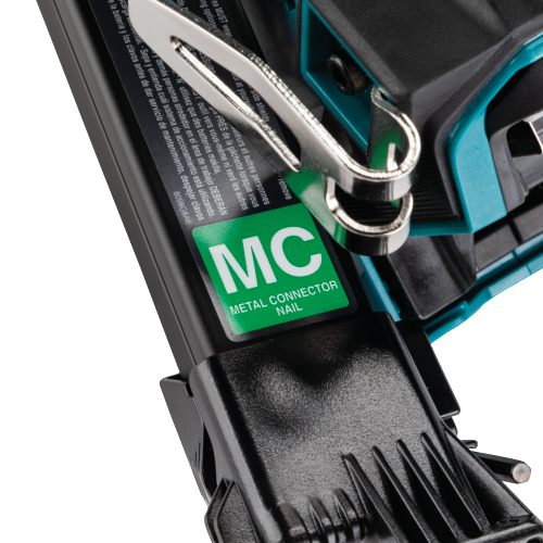 Makita XNB09Z Feature Shot (metal connector nail rack) - Thumbnail