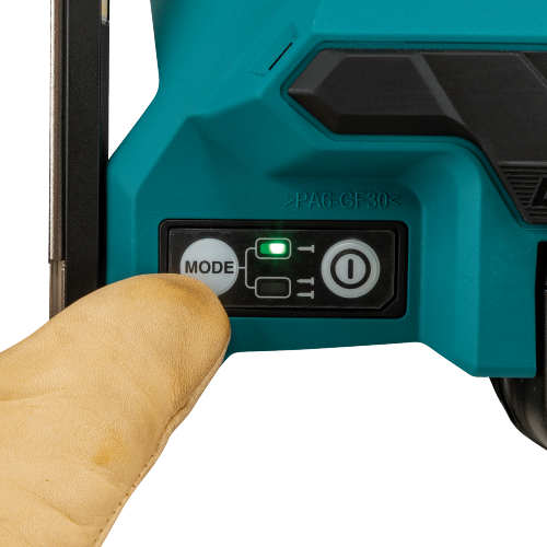 Makita XNB05Z Feature Shot (single nail mode) - Thumbnail