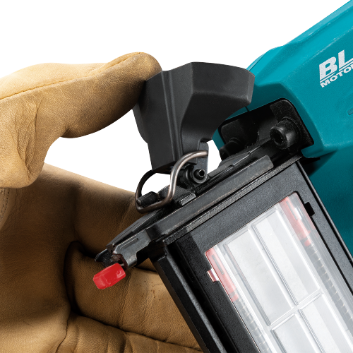 Makita XNB04Z Feature Shot (tool free jam release) - Thumbnail