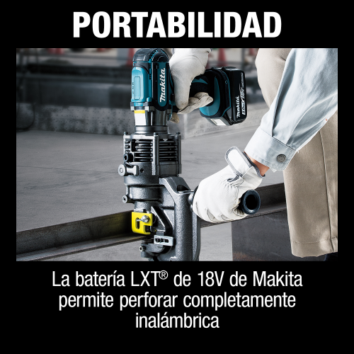 Makita XPP01T1K Feature Box with text Spanish_Portabilidad - Thumbnail