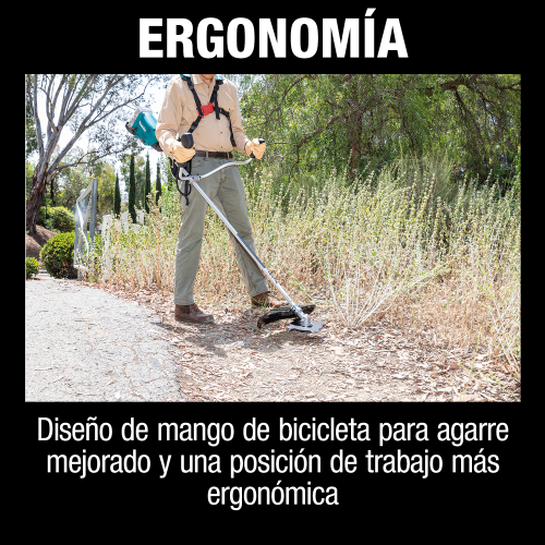 Makita XRU16Z Feature Box with text Spanish_Ergonomía - Thumbnail