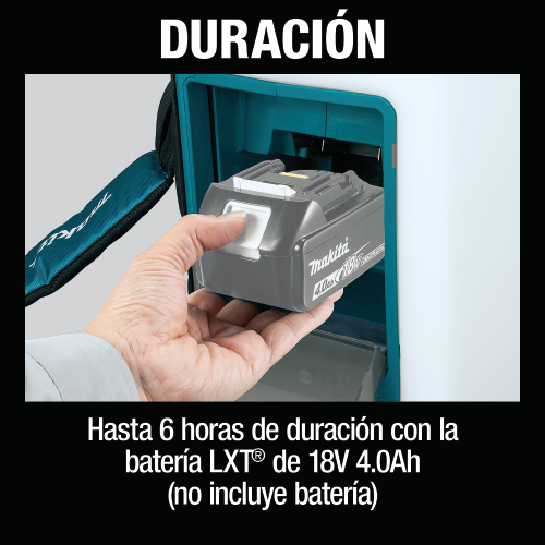 Makita XSU01Z Feature Box with text Spanish_Duracion - Thumbnail