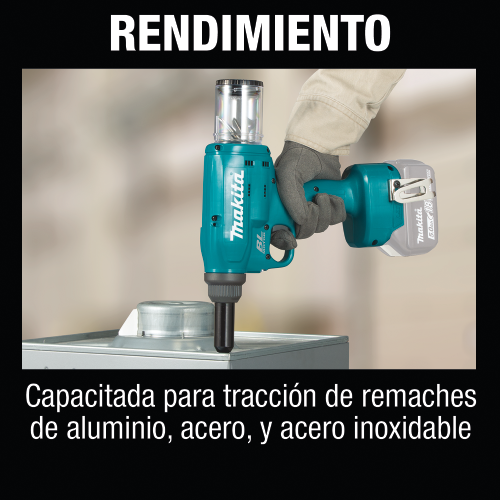 Makita XVR02Z Feature Box with text Spanish_Rendimiento - Thumbnail